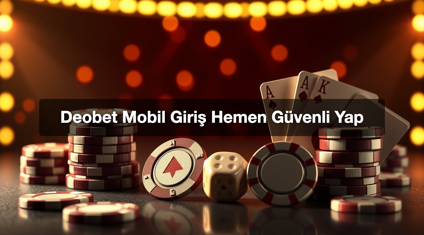 Deobet Mobil Giriş Hemen Güvenli Yap